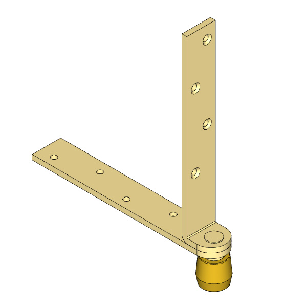 Corner guide Type “C” with roller - NIKO