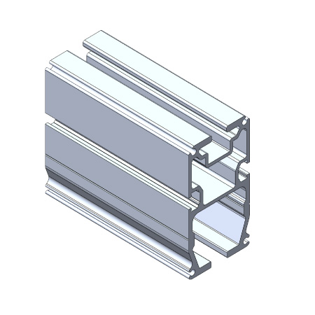 Aluminium Anodized Track Profile - NIKO - HELM HELLAS SA